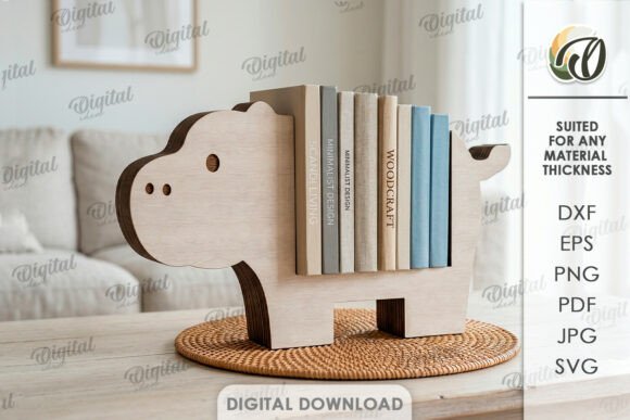 3D Hippo Stand Organizer Laser Cut: A Versatile Design Solution