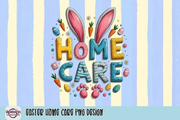 Easter Home Care PNG Design: A Festive Touch for Your Creative Projects