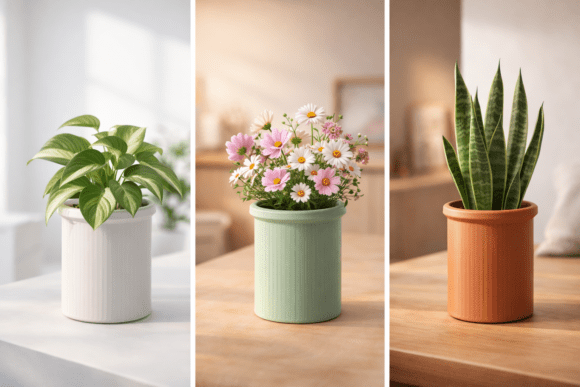 Minimalist 3D Printable Planter Vase: A Fusion of Design, Functionality, and Modern Manufacturing