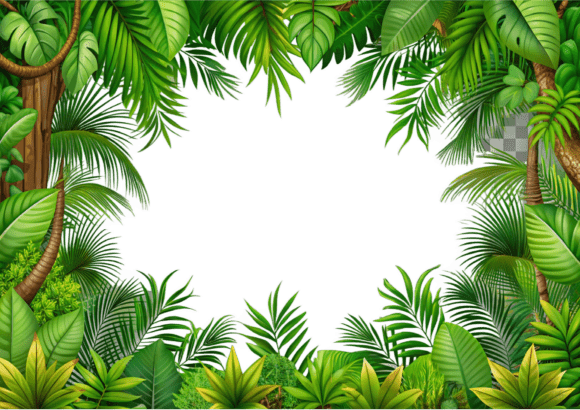 Unlock Creative Possibilities with High-Quality 3D Frame of Bamboo PNG Images